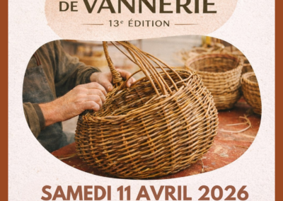 La vannerie en fête à Chirac – 11 avril 2026